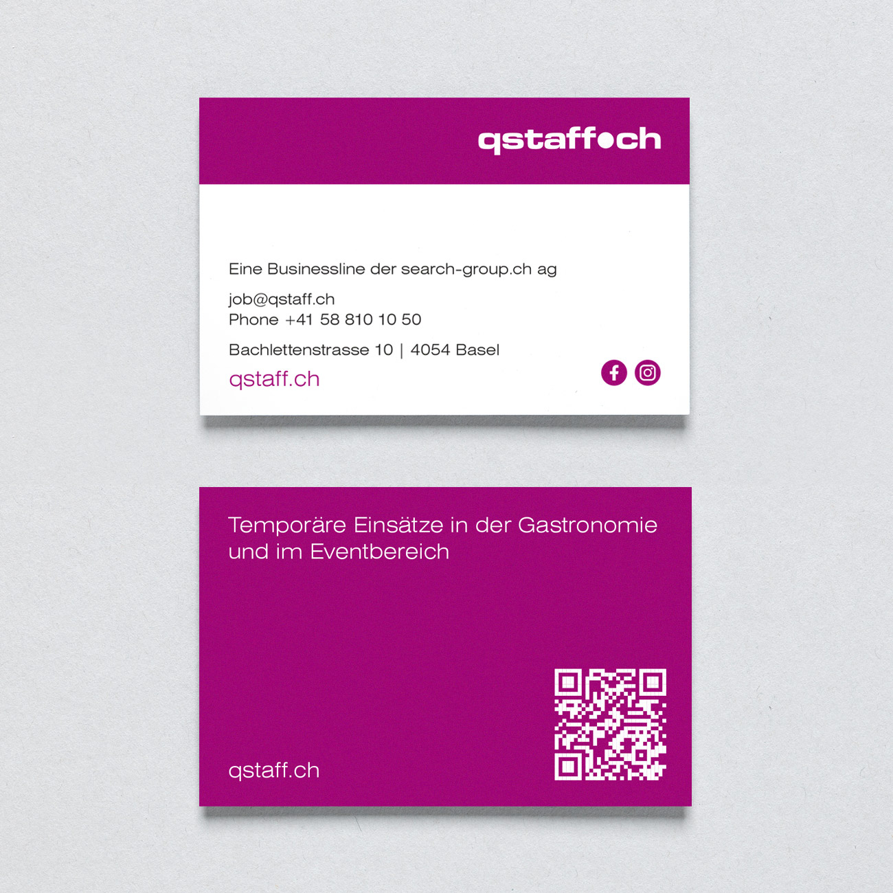 qstaff Visitenkarten
